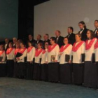 Un instante del representación de «Que viene mi marido», del grupo roblano Harmonía