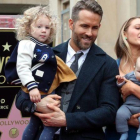 El actor Ryan Gosling.Ryan Reynolds, con su esposa Blake Lively y sus dos hijas.