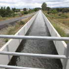El Canal Alto del Bierzo, en una foto de archivo de un tramo de la zona de Cubillos del Sil.