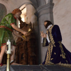 El nuevo ángel en el paso de La oración en el huerto. MEDINA