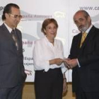 Miguel Ángel Álvarez, Carmen Carlón y Santos Llamas