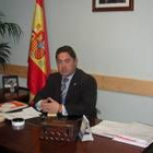 Marcos Martínez, alcalde de Cuadros, antes de comenzar el Pleno de ayer en el Ayuntamiento local