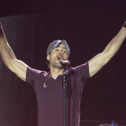 Enrique Iglesias durante un concierto en Barcelona en noviembre del 2014.