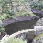 Estado actual de la presa del Real o de San Facundo, donde capta agua Bembibre.