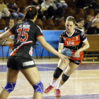 Alba González anotó seis goles ante el Balonmano Gijón. MARCIANO