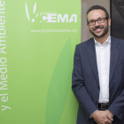 Dimas Vallina, en una imagen en las instalaciones de la Fundación del Cemento y Medio Ambiente. DL