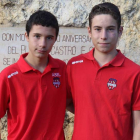 Abel Calleja, a la izquierda, y Carlos Fernández.