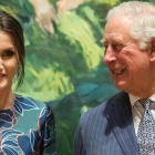 La reina Letizia y el príncipe de Gales inauguran una exposición de Sorolla en Londres.