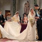 Los Príncipes de Asturias el día de su boda