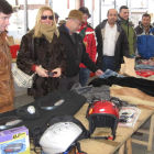 Las autoridades municipales visitaron el primer mercado original de segunda mano.