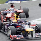 Vettel lideró la carrera de principio a fin. Alonso lo intentó pero sólo pudo acabar a su estela.