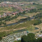 Vista aérea de la localidad leonesa