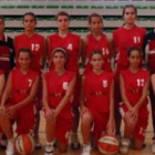 Equipo femenino (arriba) y masculino (abajo) del Colegio Leonés