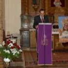 Julio Saurina fue el encargado de pronunciar el pregún que abrió la Semana Santa en San Andrés
