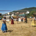 Aspecto de la primera edición del mercado medieval del año anterior.