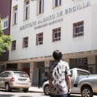 El colegio marista Alonso Ercilla, en Santiago de Chile, en el que numerosos exalumnos han denunciado que sufrieron abusos sexuales.
