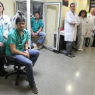 El equipo de la sección de Neumología del Hospital del Bierzo, que dirige el doctor Juan Ortiz de Saracho.