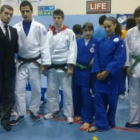 Los judocas leoneses tuvieron una gran actuación en Mieres.