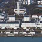 Zona cero. Imagen aérea de la central de Fukushima.