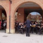 La banda de música cerró la semana cultura del Valencia de Don Juan