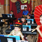 Alumnos del Colegio Internacional Peñacorada ponen en práctica el método Musicaeduca.