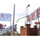 Imagen del exterior de la planta de Antibióticos en la capital leonesa.