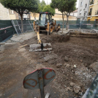 Excavación arqueológica en la plaza de San Pelayo. RAMIRO