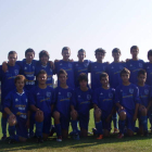 Formación del equipo del CD Astorga que milita en la 1.ª División Provincial Cadete.