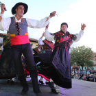 El Barrio Húmedo vivió un pasacalles de baile tradicional.
