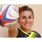 La leonesa María Casado se ha convertido en una de las jugadoras habituales dentro de la selección española. DL
