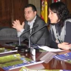 Reiner Cortés y Susana Téllez durante la presentación del programa