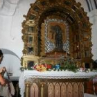 El camarín de la Virgen es uno de los espacios ya restaurados