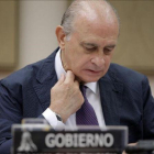 Jorge Fernández Díaz, durante una intervención en el Congreso de los Diputados.