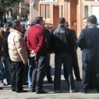 Representantes de Proinserga y Enervisa dialogan con el comité de empresa tras suspender la reunión