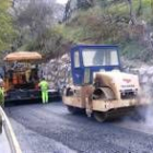 Un momento de los trabajos realizados por las máquinas a principios de la presente semana