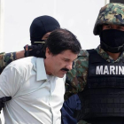 'El Chapo' Guzmán, el 22 de febrero del 2014, cuando fue arrestado.