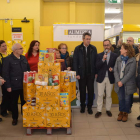 Entrega de alimentos de la ‘Operación Kilo’ de Alimerka. MEDINA