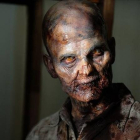 Uno de los zombis de la serie 'The walking dead'.