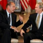 Chirac conversa con Bush en el Eliseo antes de la cena de trabajo entre ambos mandatarios