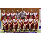Formación del Baloncesto Femenino León de la categoría cadete femenina.