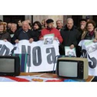 Afectados del Bierzo se manifestaron el lunes ante la Delegación de la Junta en León para pedir solu