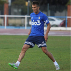 Adán no entrenó ayer con el primer equipo y pasará a formar parte del filial blanquiazul.