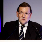 Mariano Rajoy, durante la inauguración de la Asamblea Plenaria CEAL, este jueves en Madrid.