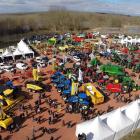 Vista aérea del recinto que acogerá la feria durante este fin de semana.
