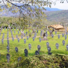 El cementerio militar alemán de Caucos de Yuste.