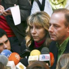 Eva y Antonio, padres de Marta, ofrecieron una rueda de prensa