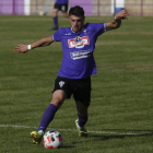 El equipo morado cayó en la recta final del partido. FERNANDO OTERO