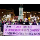 Imagen de una de las manifestaciones feministas de León. RAMIRO