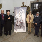 La consejera de Cultura, con el alcalde de Ávila y los responsables del proyecto de Las Edades.
