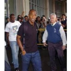 Gilberto Melo, a su llegada ayer al aeropuerto de Río de Janeiro